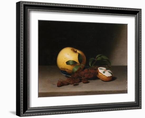 Still Life with Cake-Raphaelle Peale-Framed Giclee Print