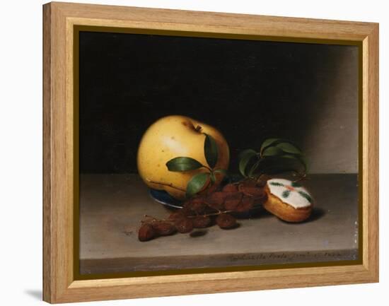 Still Life with Cake-Raphaelle Peale-Framed Premier Image Canvas