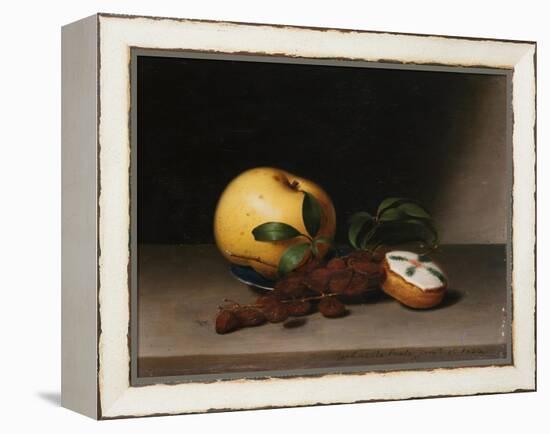 Still Life with Cake-Raphaelle Peale-Framed Premier Image Canvas