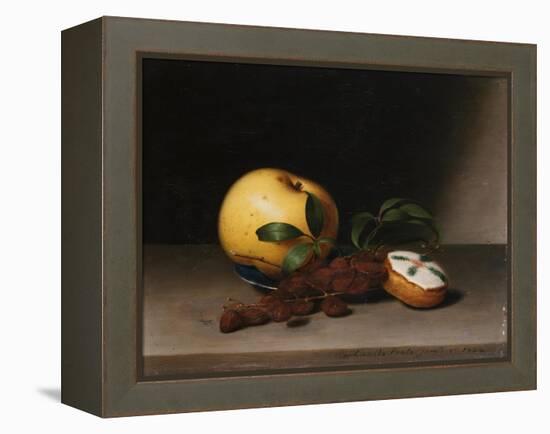 Still Life with Cake-Raphaelle Peale-Framed Premier Image Canvas