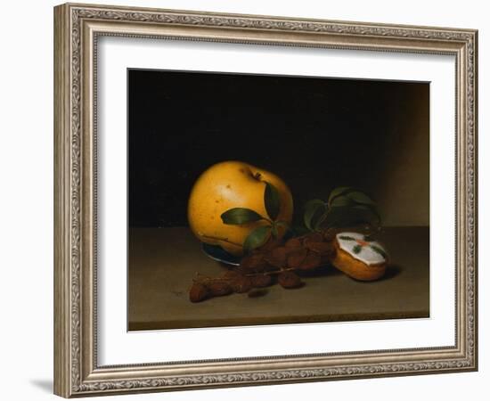 Still Life with Cake-Raphaelle Peale-Framed Giclee Print