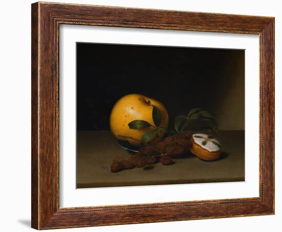 Still Life with Cake-Raphaelle Peale-Framed Giclee Print