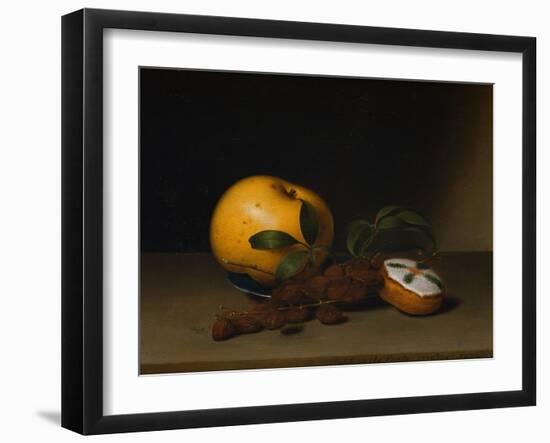 Still Life with Cake-Raphaelle Peale-Framed Giclee Print