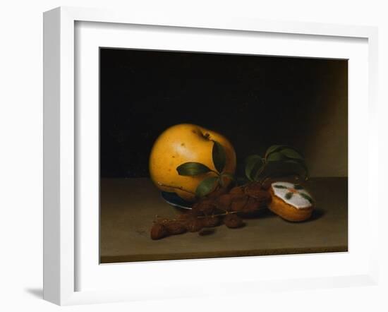 Still Life with Cake-Raphaelle Peale-Framed Giclee Print