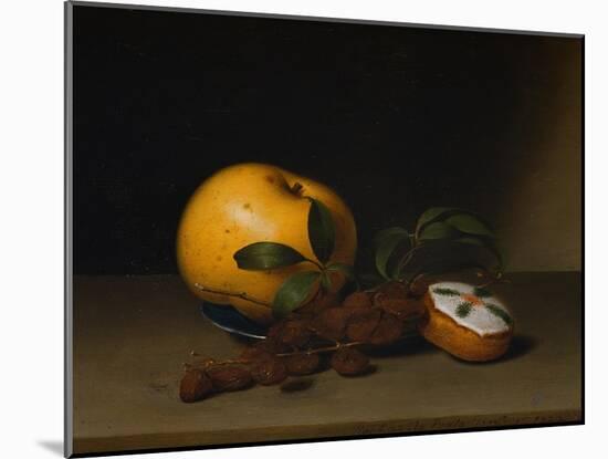 Still Life with Cake-Raphaelle Peale-Mounted Giclee Print