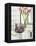 Still Life with Calla Lily and Geraldton Wax Flowers-Alena Hrbkova-Framed Premier Image Canvas