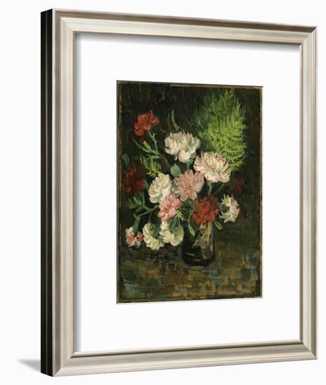 Still life with Carnations, 1886-Vincent van Gogh-Framed Giclee Print