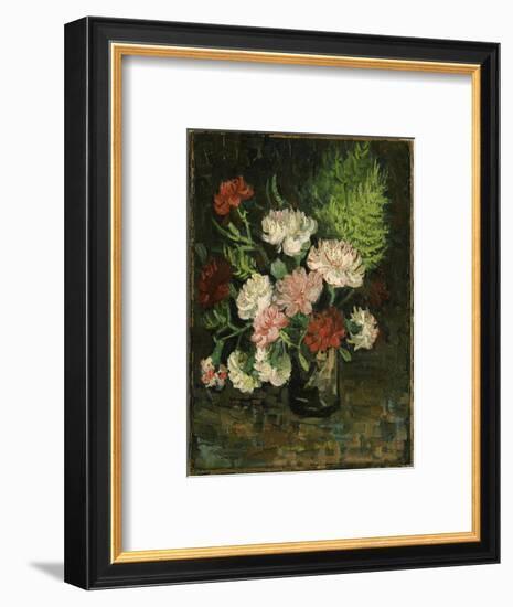 Still life with Carnations, 1886-Vincent van Gogh-Framed Giclee Print