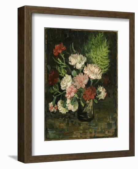 Still life with Carnations, 1886-Vincent van Gogh-Framed Giclee Print