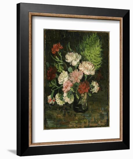 Still life with Carnations, 1886-Vincent van Gogh-Framed Giclee Print