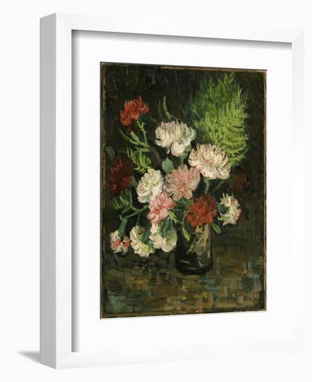 Still life with Carnations, 1886-Vincent van Gogh-Framed Giclee Print