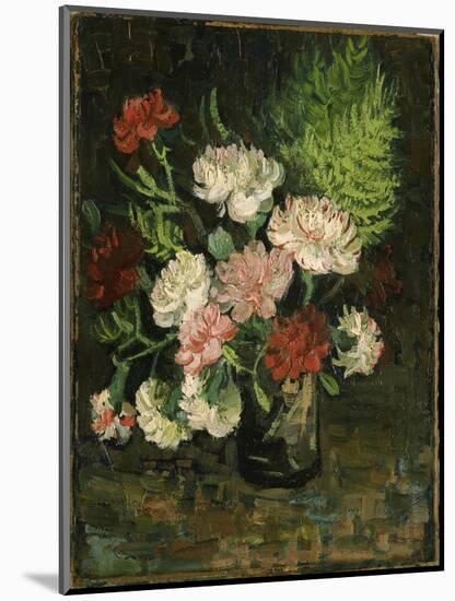 Still life with Carnations, 1886-Vincent van Gogh-Mounted Giclee Print