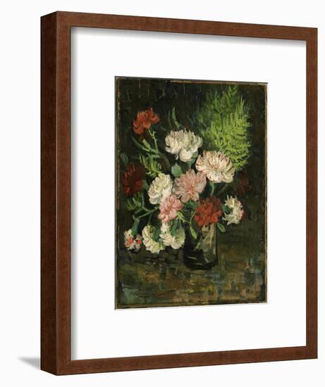 Still life with Carnations, 1886-Vincent van Gogh-Framed Giclee Print