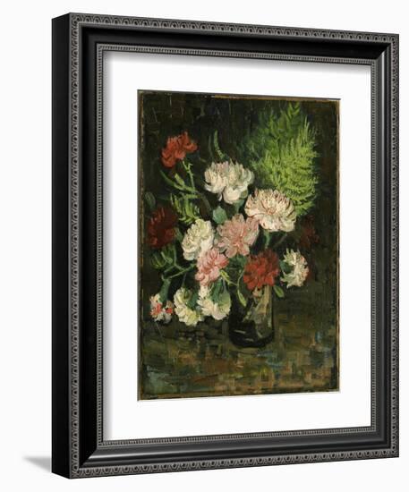 Still life with Carnations, 1886-Vincent van Gogh-Framed Giclee Print