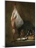 Still Life with Cat and Rayfish-Jean-Baptiste Simeon Chardin-Mounted Giclee Print