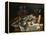 Still Life with Cat-Alexandre-Francois Desportes-Framed Premier Image Canvas