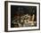 Still Life with Cat-Alexandre-Francois Desportes-Framed Premium Giclee Print