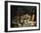 Still Life with Cat-Alexandre-Francois Desportes-Framed Giclee Print