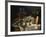 Still Life with Cat-Alexandre-Francois Desportes-Framed Giclee Print