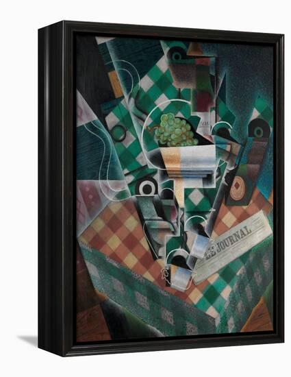 Still Life with Checked Tablecloth, 1915-Juan Gris-Framed Premier Image Canvas