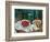 Still Life With Cherries And Peaches-Paul Cézanne-Framed Giclee Print