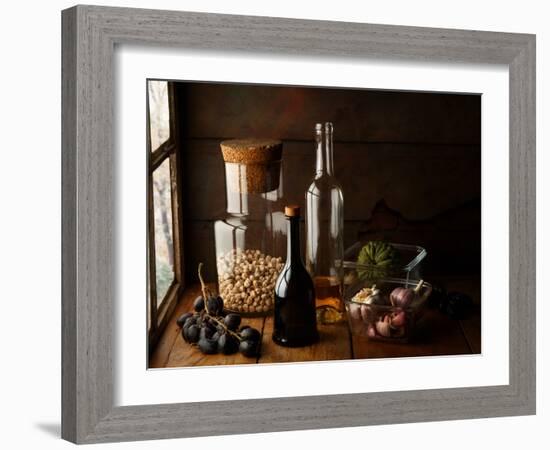 Still Life With Chickpea-Luiz Laercio-Framed Photographic Print