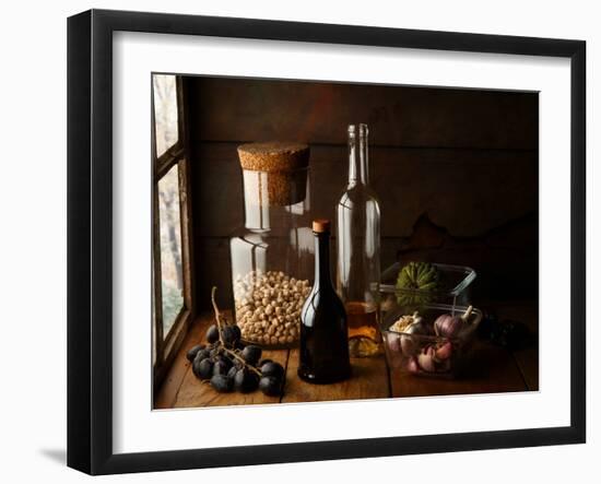 Still Life With Chickpea-Luiz Laercio-Framed Photographic Print