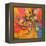 Still Life with Clarice Cliff Bowl-Peter Graham-Framed Premier Image Canvas