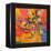 Still Life with Clarice Cliff Bowl-Peter Graham-Framed Premier Image Canvas