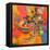 Still Life with Clarice Cliff Bowl-Peter Graham-Framed Premier Image Canvas