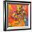 Still Life with Clarice Cliff Bowl-Peter Graham-Framed Giclee Print