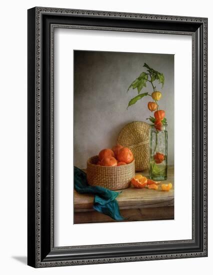 Still Life With Clementines-Mandy Disher-Framed Photographic Print