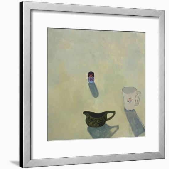 Still Life with Cobweb Jug, 2015-Anastasia Lennon-Framed Giclee Print