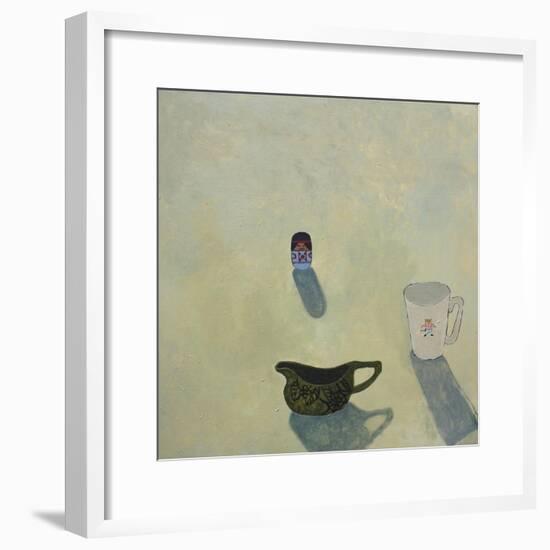 Still Life with Cobweb Jug, 2015-Anastasia Lennon-Framed Giclee Print