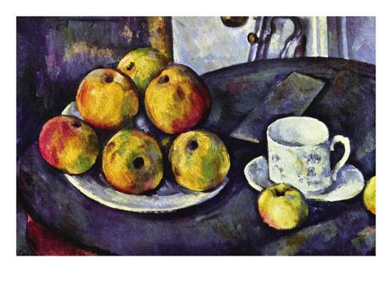 Still Life With Cup And Saucer Art Print Paul Cezanne Art Com