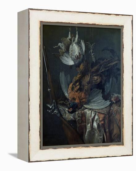 Still Life with Dead Game-Willem van Aelst-Framed Premier Image Canvas