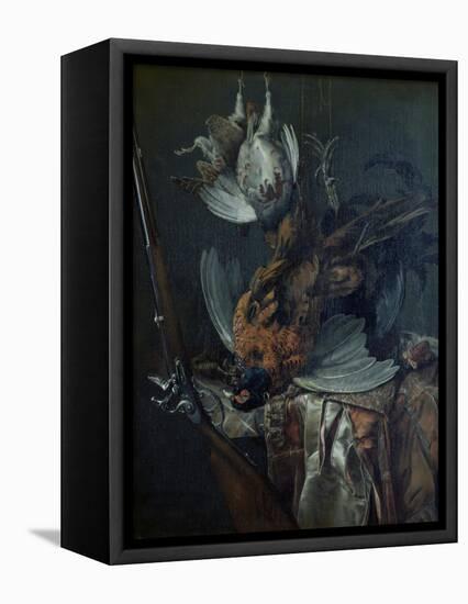 Still Life with Dead Game-Willem van Aelst-Framed Premier Image Canvas