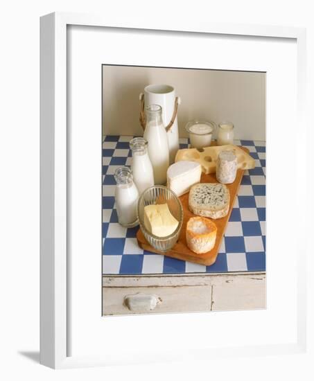 Still Life with Diary Products-Joerg Lehmann-Framed Photographic Print