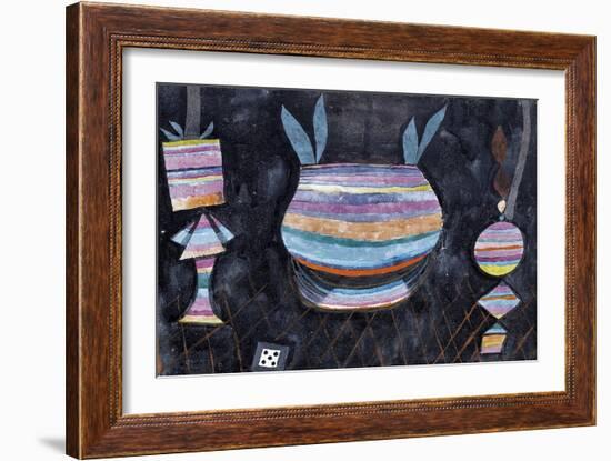 Still Life with Dice-Paul Klee-Framed Giclee Print