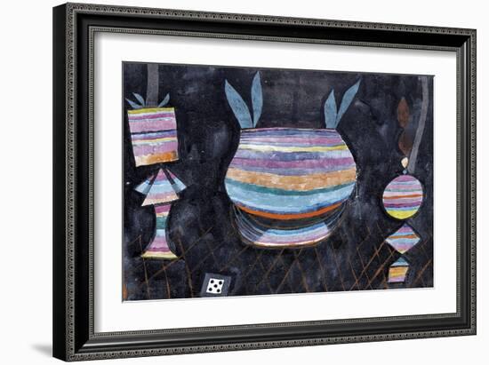 Still Life with Dice-Paul Klee-Framed Giclee Print