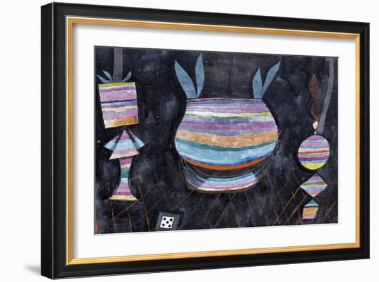 Still Life with Dice-Paul Klee-Framed Giclee Print