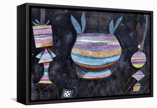 Still Life with Dice-Paul Klee-Framed Premier Image Canvas