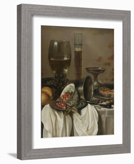 Still Life with Drinking Vessels. 1649-Pieter Claesz-Framed Giclee Print