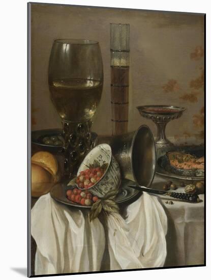 Still Life with Drinking Vessels. 1649-Pieter Claesz-Mounted Giclee Print