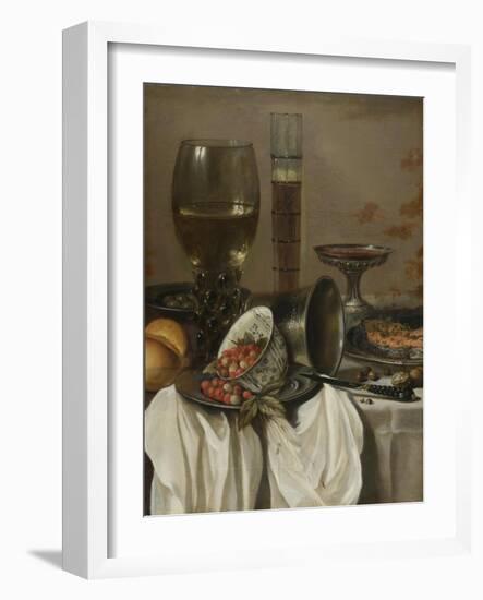 Still Life with Drinking Vessels, 1649-Pieter Claesz-Framed Giclee Print