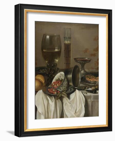 Still Life with Drinking Vessels, 1649-Pieter Claesz-Framed Giclee Print