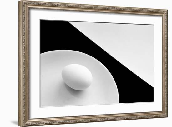 Still Life With Egg-Peter Hrabinsky-Framed Giclee Print