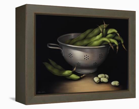 Still Life with Fava Beans-Catherine Abel-Framed Premier Image Canvas