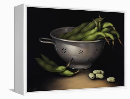 Still Life with Fava Beans-Catherine Abel-Framed Premier Image Canvas