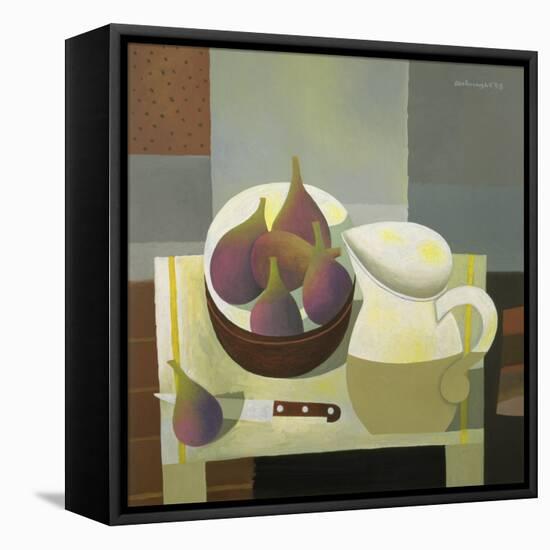 Still Life with Figs, 1998-Reg Cartwright-Framed Premier Image Canvas